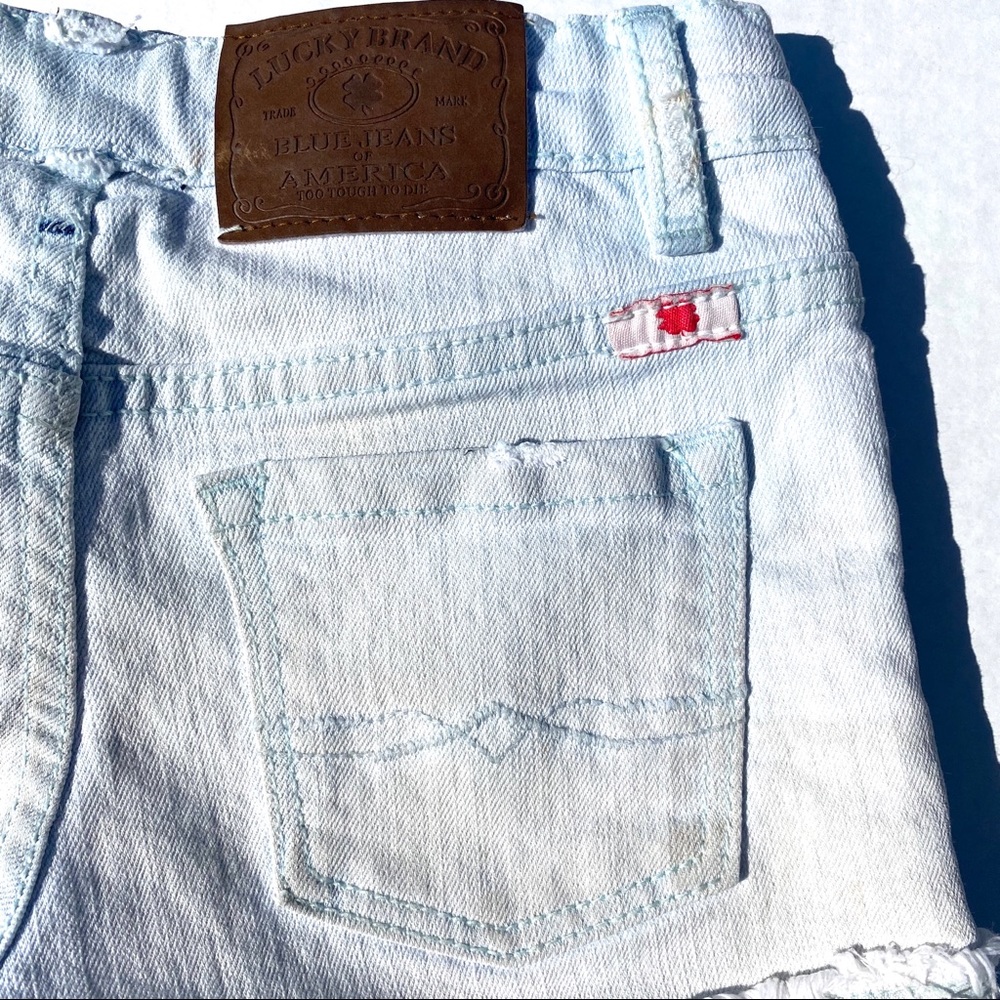 Lucky Brand Jean Shorts Girls 6 - Picture 3 of 8